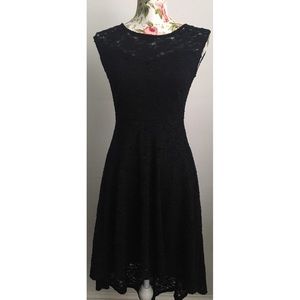 PrOm 💎 High Low Glittery Lace Dress